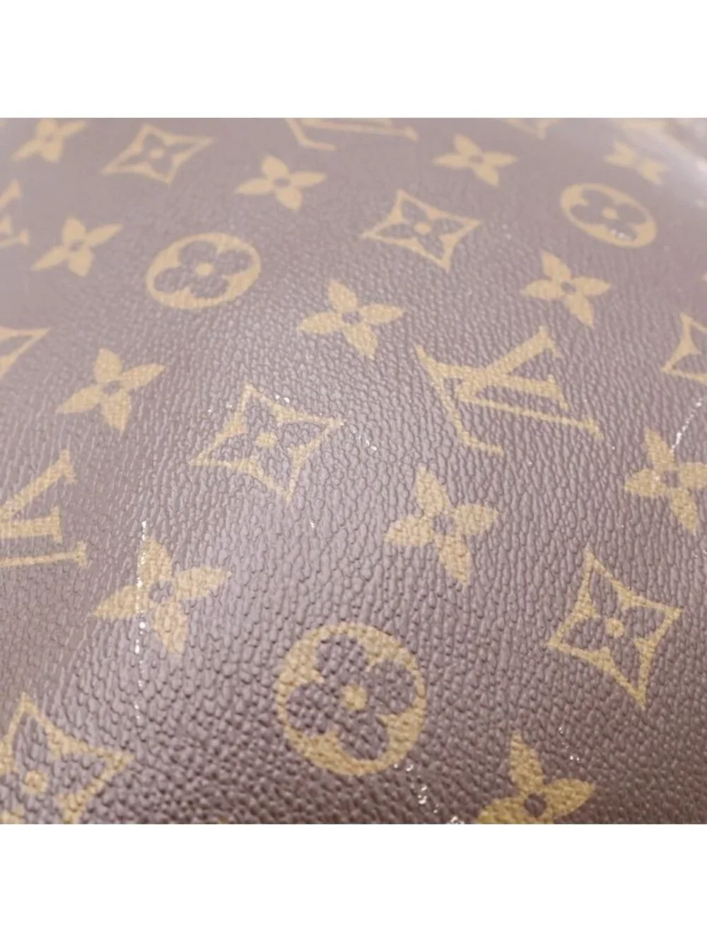 Louis Vuitton Monogram Macassar Davis Leather 2-Way Tote Shoulder Bag Brown